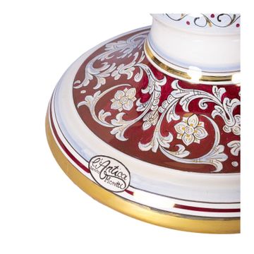 Planter - decor Lustro Rubino - Gold by L'Antica Deruta - view 4