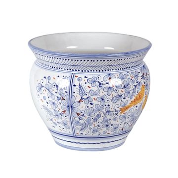Planter - decor Arabesco by L'Antica Deruta - view 2