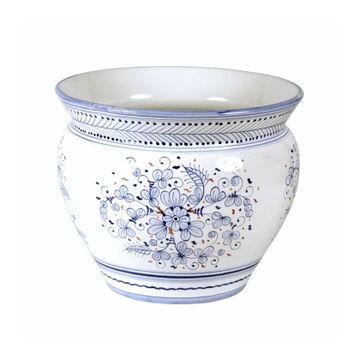 Planter - decor Arabesco by L'Antica Deruta - view 3