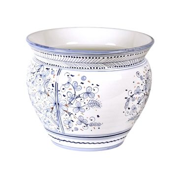 Planter - decor Arabesco by L'Antica Deruta - view 4