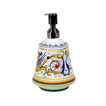 Soap-dispenser - decor Raffaellesco by L'Antica Deruta - view 2