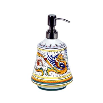 Soap-dispenser - decor Raffaellesco by L'Antica Deruta - view 3