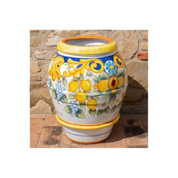 Vase/jar - decoro Giardino 50 by L'Antica Deruta - view 2