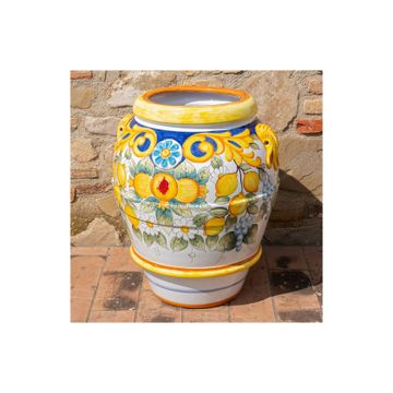 Vase/jar - decoro Giardino 50 by L'Antica Deruta - view 3