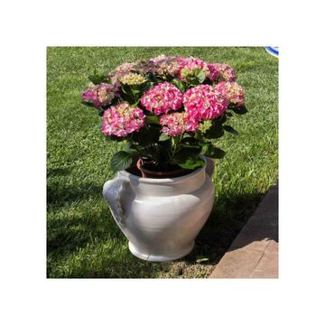Planter - decor Arcaica white by L'Antica Deruta - view 2