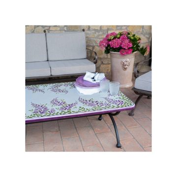 Planter with mask - decor Arcaica white by L'Antica Deruta - view 4