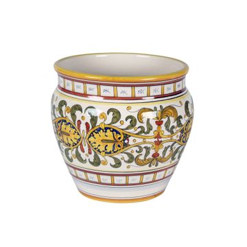 Planter - decor Cinquecento by L'Antica Deruta - view 3