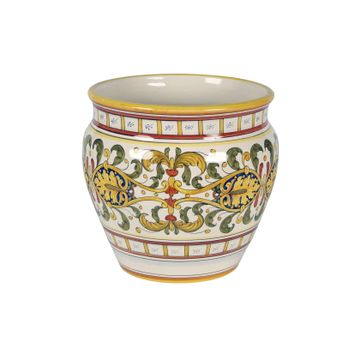 Planter - decor Cinquecento by L'Antica Deruta - view 4