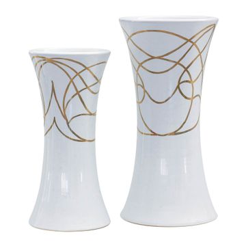 Vase ( set of 2 vases ) - decor New Deco - Modern by L'Antica Deruta - view 3