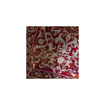 Wall plate/centerpiece - decor Lustro Rubino - Gold by L'Antica Deruta - view 3