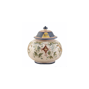Covered box - decor Armi by L'Antica Deruta - view 2