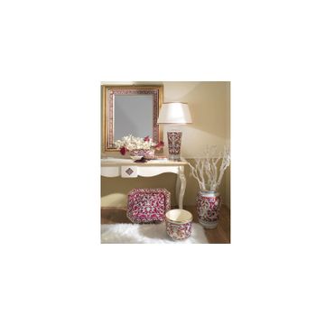 Covered box - decor Lustro Rubino by L'Antica Deruta - view 4