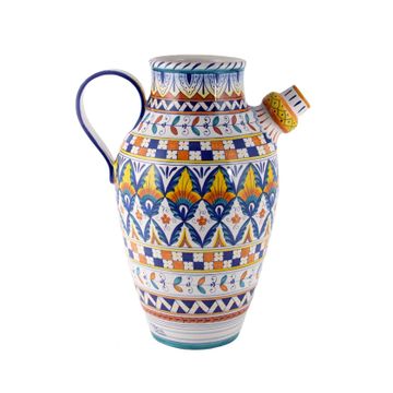 Vase/Pitcher - decor Geometrico-Verio-Deruta by L'Antica Deruta - view 2