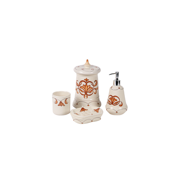 Soap dispenser - decor Natura by L'Antica Deruta - view 4