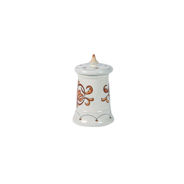 Vase/covered box - decor Natura by L'Antica Deruta - view 2