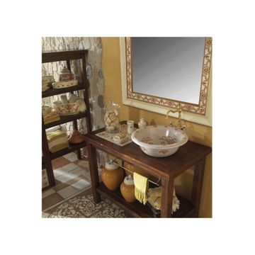 Vase/covered box - decor Natura by L'Antica Deruta - view 5