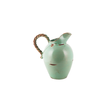 Vase / jar - decor Arcaica Green by L'Antica Deruta - view 2