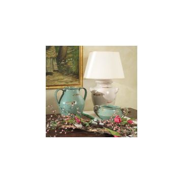 Vase/jar - decor Arcaica Green by L'Antica Deruta - view 2