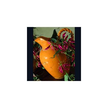 Vase / jar - decor Arcaica Yellow-Mostarda by L'Antica Deruta - view 2