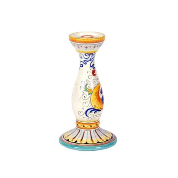 Candleholder - decoro Raffaellesco by L'Antica Deruta - view 2