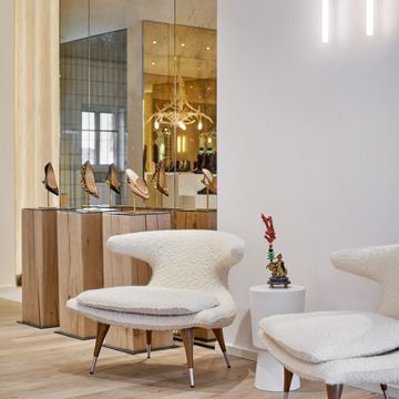 Champagne by Antique Mirror - view 3