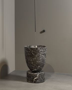 Arcadia Pedestal bathroom marble sink by Antoniolupi - view 2