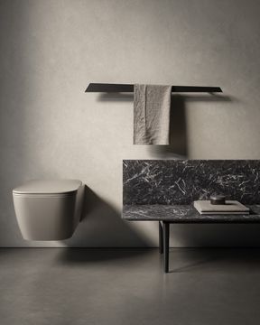 Rigo electric aluminum bathroom towel warmer by Antoniolupi - view 6
