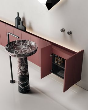 Ago185 Round Freestanding Bathroom Sink design by Antoniolupi - view 5