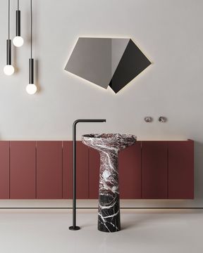 Ago185 Round Freestanding Bathroom Sink design by Antoniolupi - view 3
