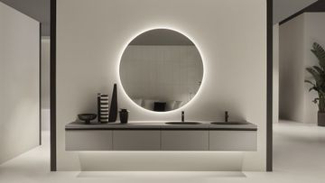 Nuvola sink integrated in the top by Antoniolupi - view 3