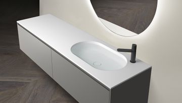 Nuvola sink integrated in the top by Antoniolupi - view 8