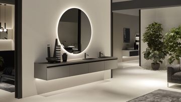 Nuvola sink integrated in the top by Antoniolupi - view 5