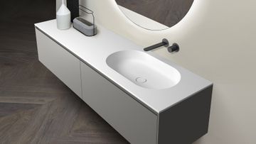 Nuvola sink integrated in the top by Antoniolupi - view 6