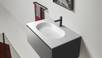 Nuvola sink integrated in the top by Antoniolupi - view 9