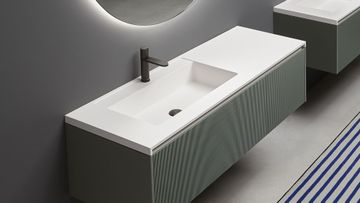 Basico washbasin integrated in the top by Antoniolupi - view 2