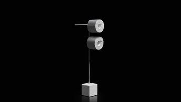 Bivio rod for towel or towel holder by Antoniolupi - view 3
