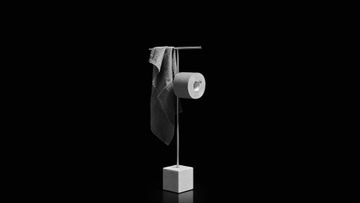 Bivio rod for towel or towel holder by Antoniolupi - view 4