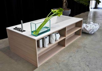 Biblio rectangular bathtub by Antoniolupi - view 3