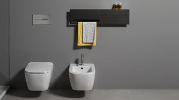 Bitlight horizontal electric towel warmer by Antoniolupi - view 2