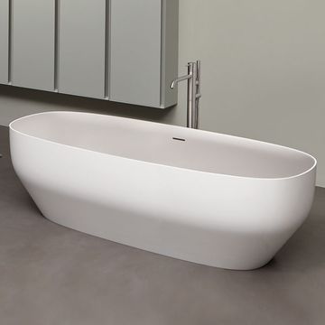Ago oval bathtub in Cristalplant by Antoniolupi - view 6
