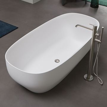 Ago oval bathtub in Cristalplant by Antoniolupi - view 5