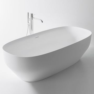 Ago oval bathtub in Cristalplant by Antoniolupi - view 3