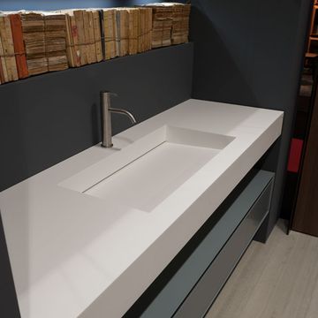 Slot and Myslot sink integrated in the top by Antoniolupi - view 5
