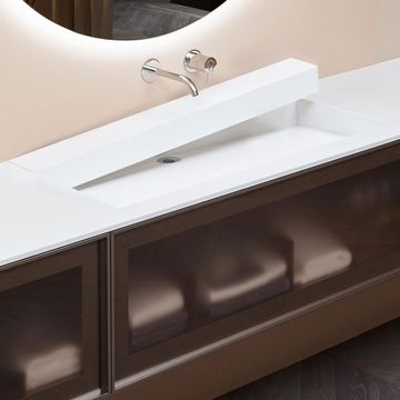 Openslot sink integrated in the top by Antoniolupi - view 2