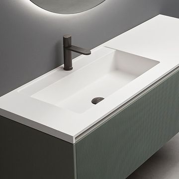 Basico washbasin integrated in the top by Antoniolupi - view 4