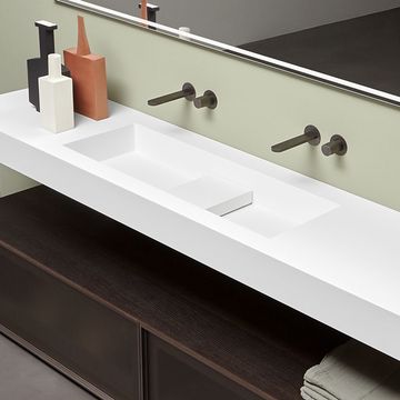 Podio single or double washbasin by Antoniolupi - view 5
