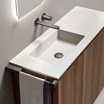 Nido washbasin integrated in the top by Antoniolupi - view 7