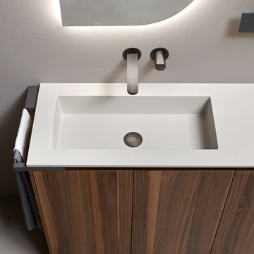 Nido washbasin integrated in the top by Antoniolupi - view 8