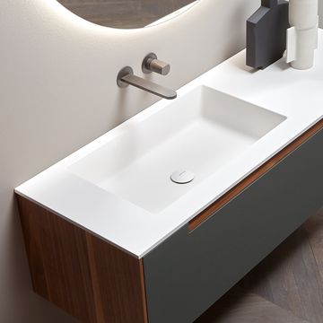 Nido washbasin integrated in the top by Antoniolupi - view 9