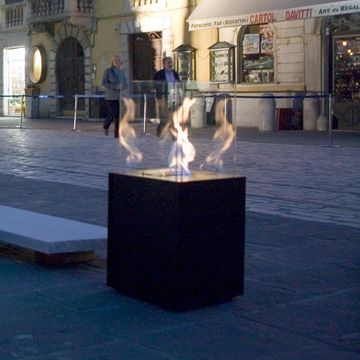 Babele modern bioethanol fireplace by Antoniolupi - view 7